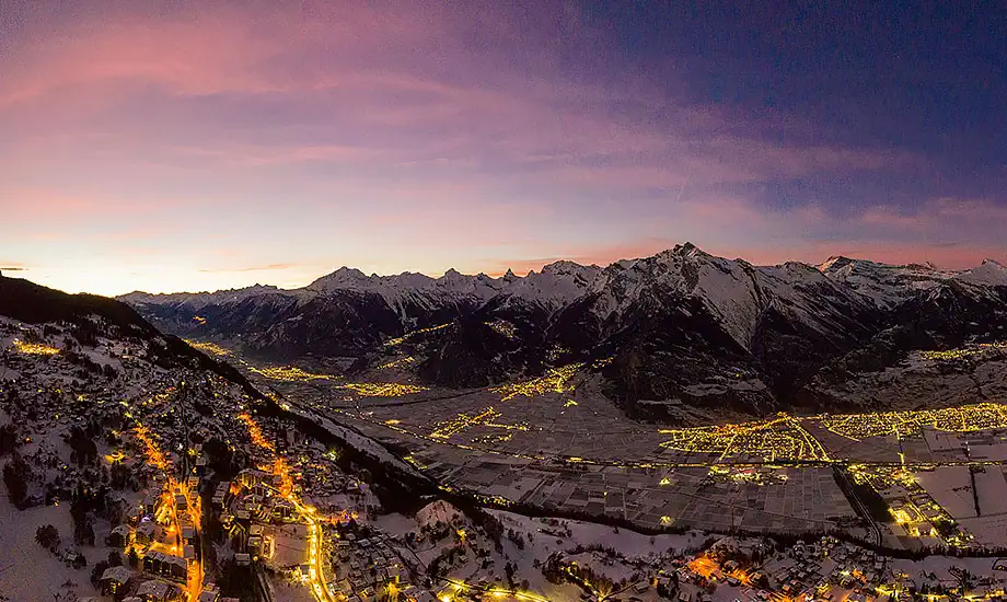 Service de limousine avec chauffeur privé dans le domaine des 4 Vallées