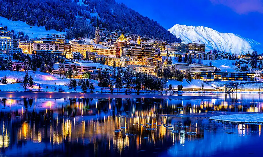 Service de limousine avec chauffeur privé à St. Moritz